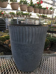 Planter - Zen Tall Planter (Narrow) - Fieldstone Grey